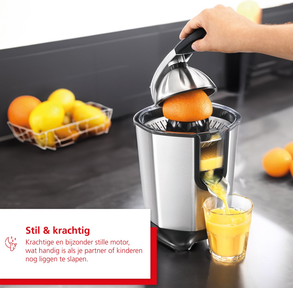 Solis Citrus Juicer 8453 review: snel vers sap, citruspers