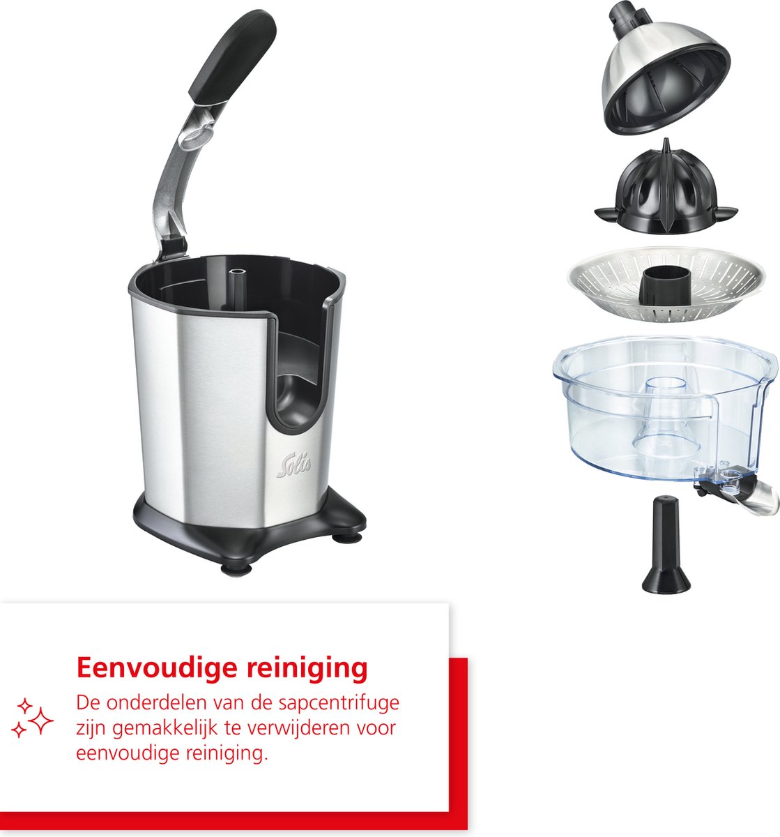 Solis Citrus Juicer 8453 review: snel vers sap, citruspers