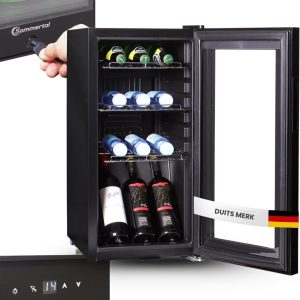 Sommertal koelkast review: stille drankkoelkast met slot