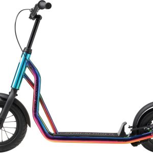 STAR SCOOTER autoped, 12 inch + 10 inch, chroom review: wendbaar