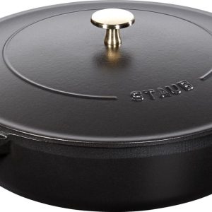 Staub Hapjespan Chistera - Zwart - ø 28 cm / 3.7 liter test stoof
