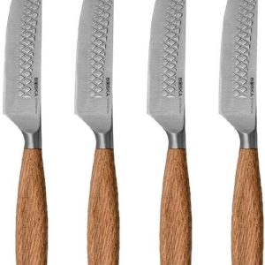 Steakmessenset Oslo+ review: scherpe steakmessen, non-stick