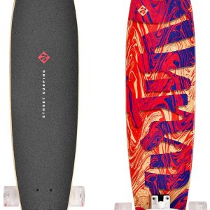 Street Surfing - Cut Kicktail Longboard - Kinderen - 36 inch - Streaming - 91cm review: ideaal voor beginners, stabiel cruisen