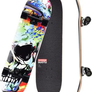 Suotu Skateboard met Lichtgevende Wielen review schokabsorptie