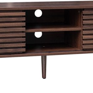 sweeek - Tv-meubel, madere, b120 x d39 x h51,5cm review: compact