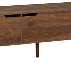 sweeek - Tv-meubel, walnoot, b 160 x d 40 x h 50cm compact review