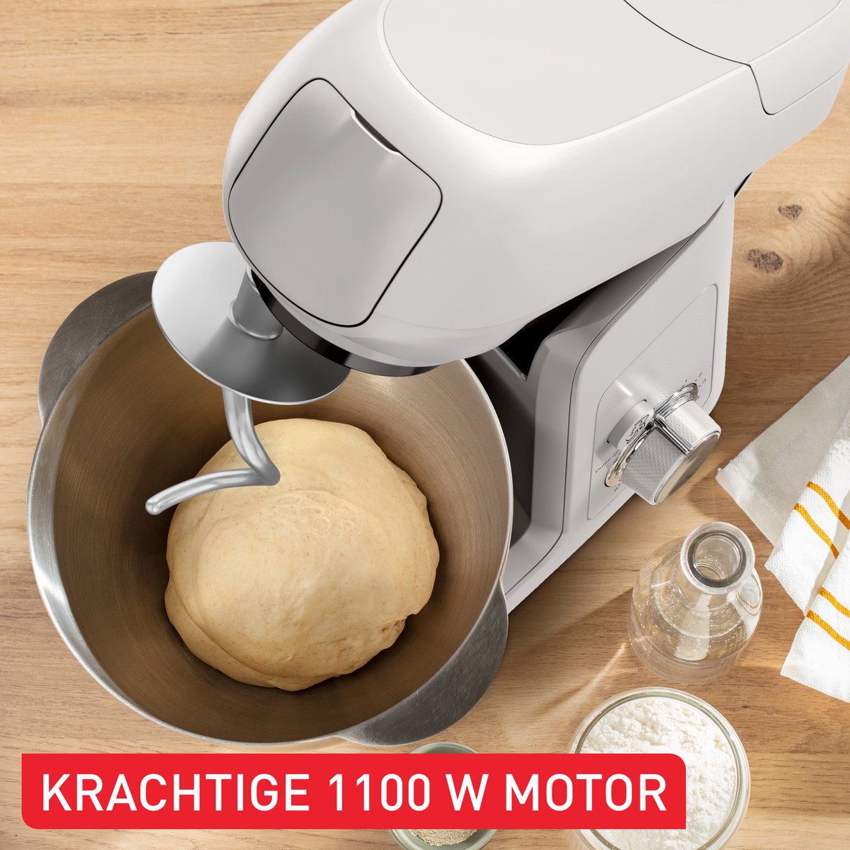 Tefal QB525B38 Bake Partner review: snel deeg kneden, standmixer