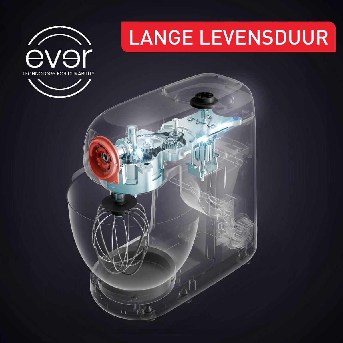 Tefal QB525B38 Bake Partner review: snel deeg kneden, standmixer