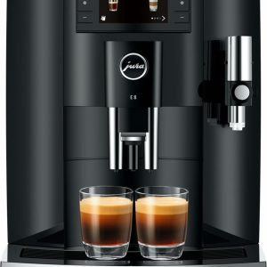 Test JURA - E8 Piano Black (EC) - Volautomatische espressomachine