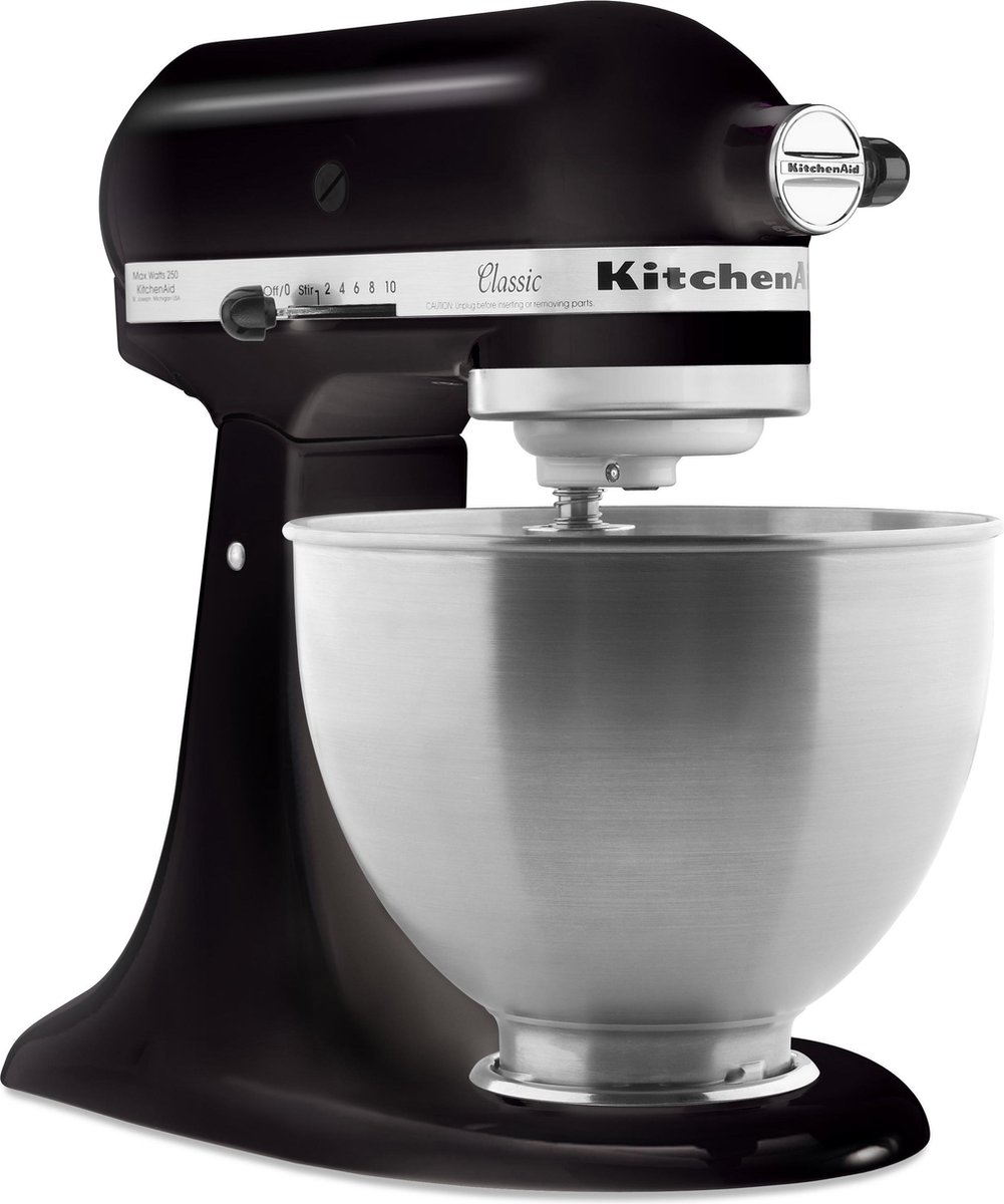 Test KitchenAid 5K45SSEOB Classic - Keukenmachine - Zwart kneden