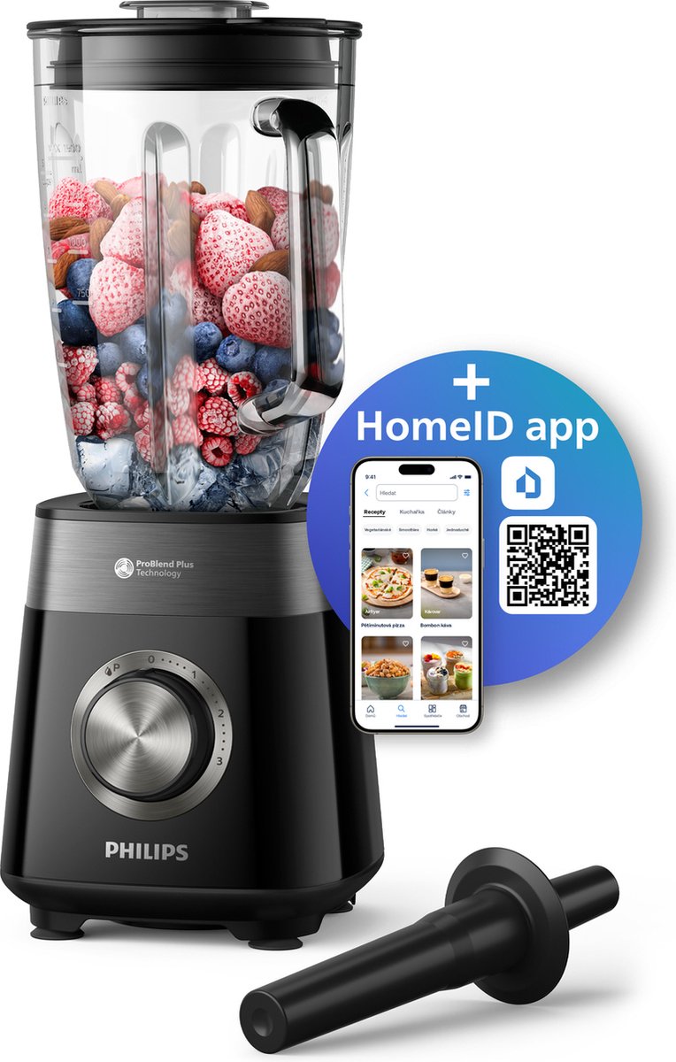 Test Philips 5000 series HR3030/00 - Blender - 1200 Watt - Zwart