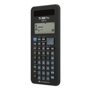 Texas Instruments TI-30X Pro MathPrint CAS Wetenschappelijke Rekenmachine - Zwart review voor wiskunde