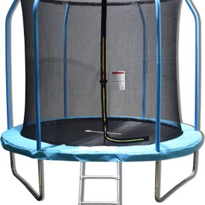 Trampoline - 244 cm - met veiligheidsnet & ladder - blauw review
