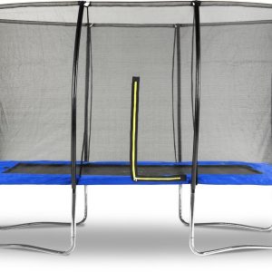 Trampoline Rechthoekig - 200x300cm - Blauw/Zwart - Met Veiligheidsnet review veilig springen