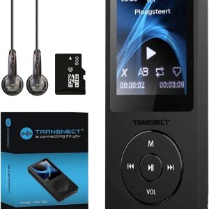Transnect® MP3 Speler/MP4 (8GB) review — HiFi-geluid