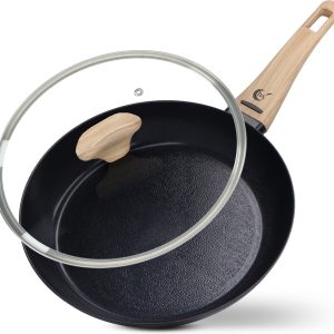 TVS Segno - Koekenpan Inductie met Deksel – Ø 28 cm - PFAS-vrij - Keramische Koekenpannen - Zwart review: gezonder bakken op inductie