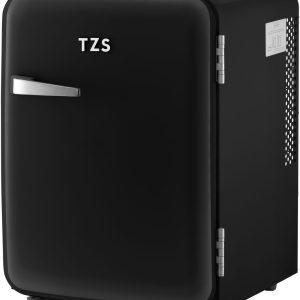 TZS First Austria Mini koelkast - Minibar - 40 liter - Vrijstaand - Volledig stil 22dB - Retro - Zwart review: stil voor slaapkamer, energiezuinig