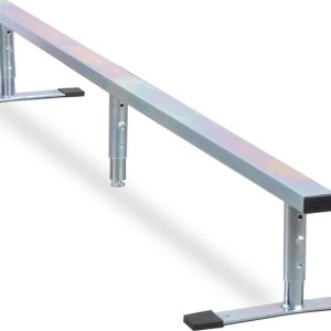 Urban Street Ramps Flatbar Grindrail 185 Cm Zilver test: grinden