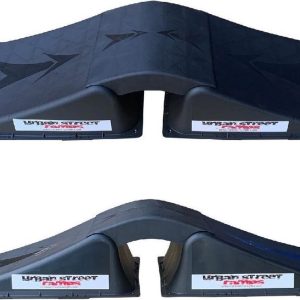 Urban Street Ramps Ramps Mini Airbox Round Deck test voor skaten