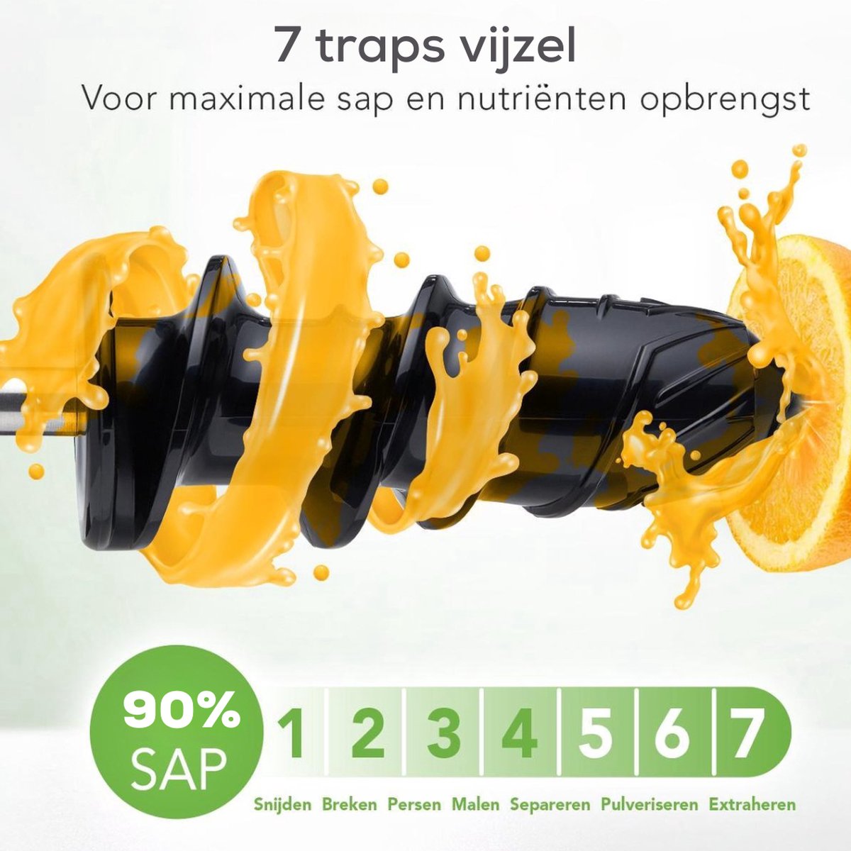 V&M Healthy Slowjuicer review: minder snijwerk, koud persen