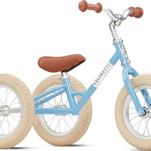 Veloretti Driewieler 2 in 1 Loopfiets met zijwieltjes test veilig