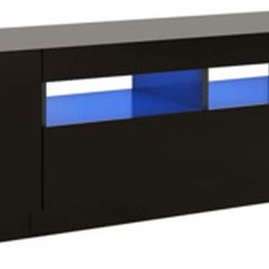 vidaXL - Tv-meubel - met - LED-verlichting - 180x35x40 - cm - zwart review: sfeerverlichting voor woonkamer