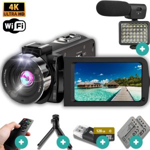 Videocamera - 4K Ultra met WIFI review: ideale vlogcamera