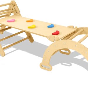 Waldorf 3-in-1 klimrek review: betere motoriek in speeltoestel