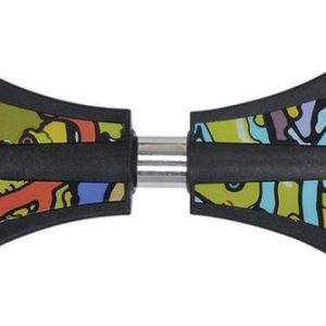 Waveboard Good Vibes graffiti 86 X 22 Cm Zwart review wendbaar