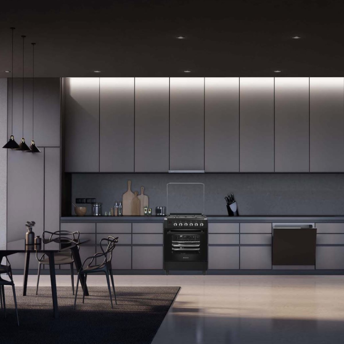 Wiggo WO‑E505R(BB) review: vrijstaand gasfornuis, 52 liter oven