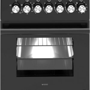 Wiggo WO‑E505R(BB) review: vrijstaand gasfornuis, 52 liter oven
