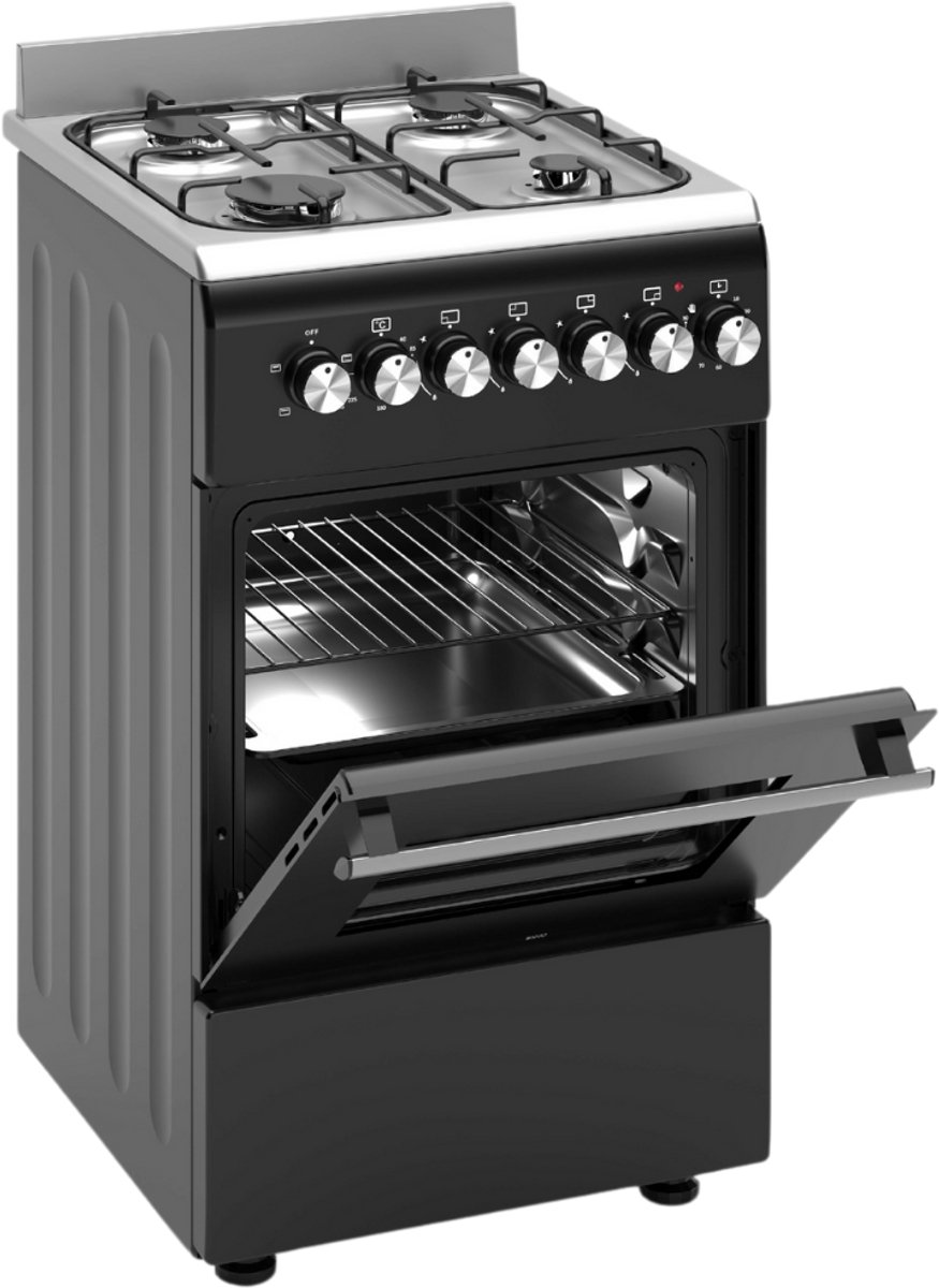 Wiggo WO‑E505R(BX) review: gasfornuis met snelle ontsteking