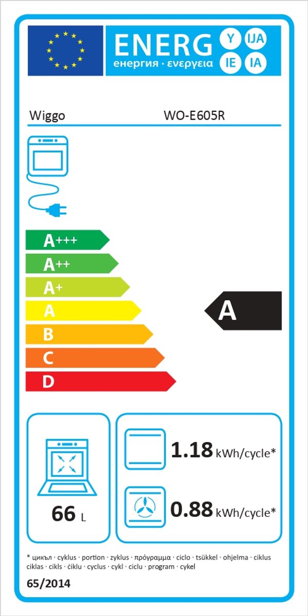 Wiggo WO-E605R(WX) review: gasfornuis met ruime 56L oven