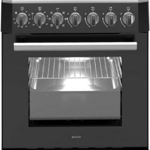Wiggo - WO-E609R(BX) review: grote 66L oven, 4-pits gasfornuis