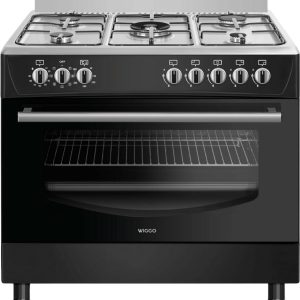 Wiggo WO‑E905R(BX) review: 90 cm gasfornuis, sneller wokken
