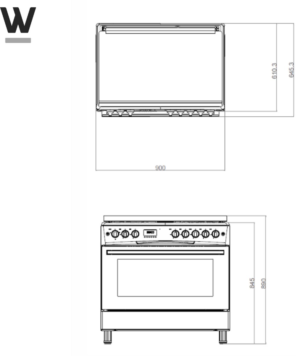 Wiggo WO‑E905R(RX) review: 110L oven en top kookprestaties