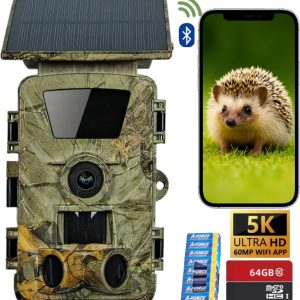 Wildcamera met Zonnepaneel review: 5K nachtzicht voor buiten