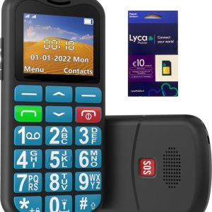 Yarvu ® - Easy - 4G Senioren Mobiele Telefoon review sos-noodknop
