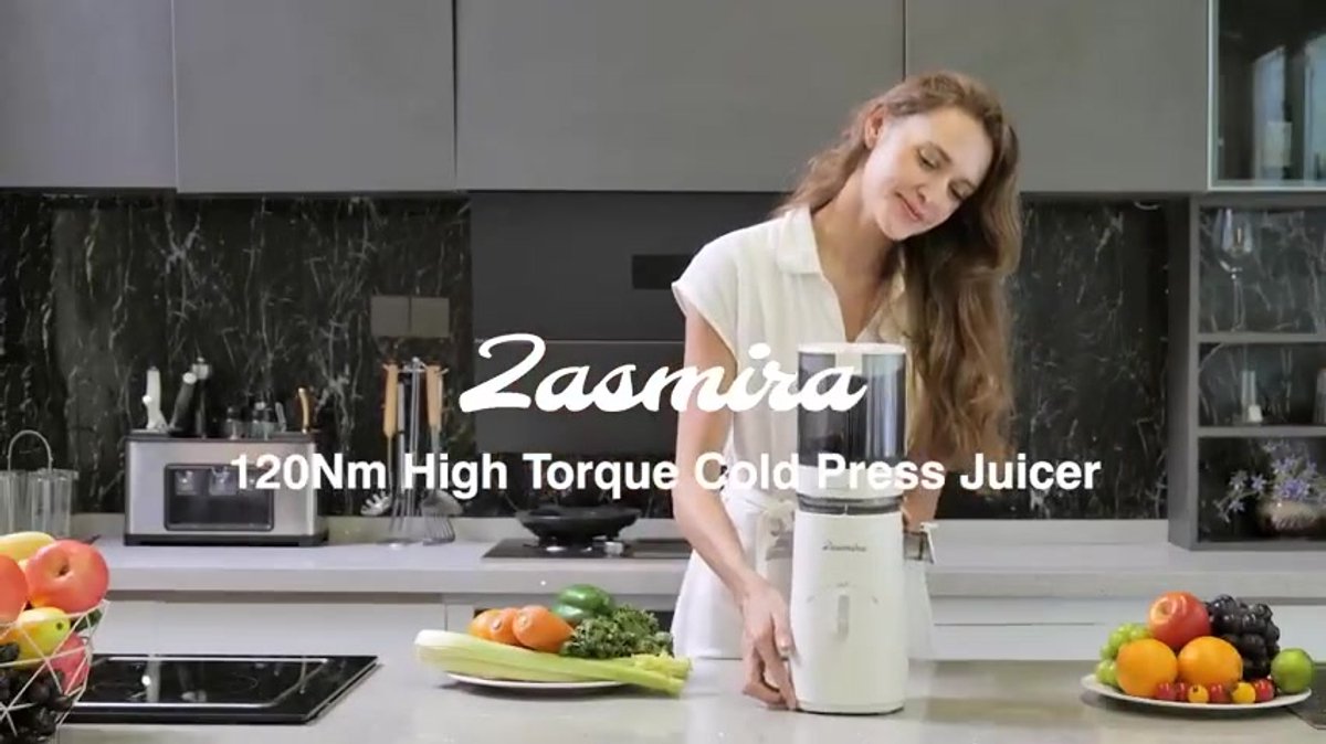 Zasmira Slow Juicer Sapcentrifuge review: 99,6% sapopbrengst