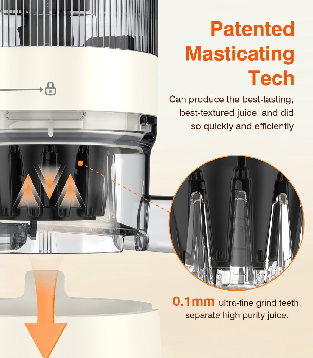 Zasmira Slow Juicer Sapcentrifuge review: 99,6% sapopbrengst