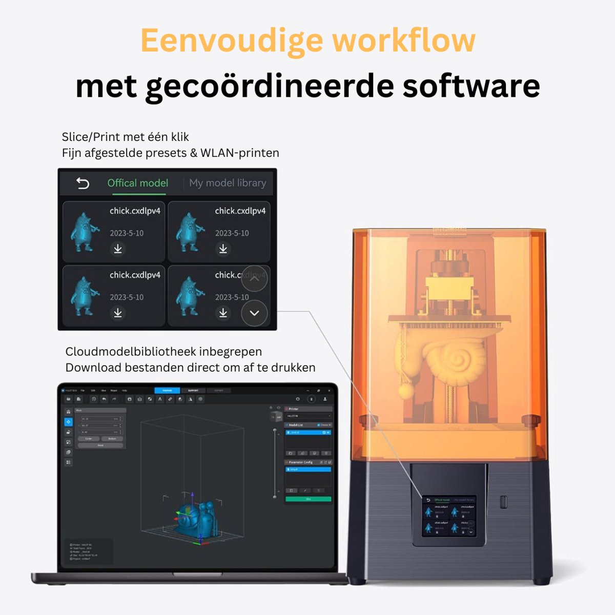 3D Printer voor Beginners - Bouwpakket - Mini Printer test hobby