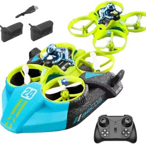 4DRC 3-in-1 RC Drone, Boot & Auto review: langere accuduur