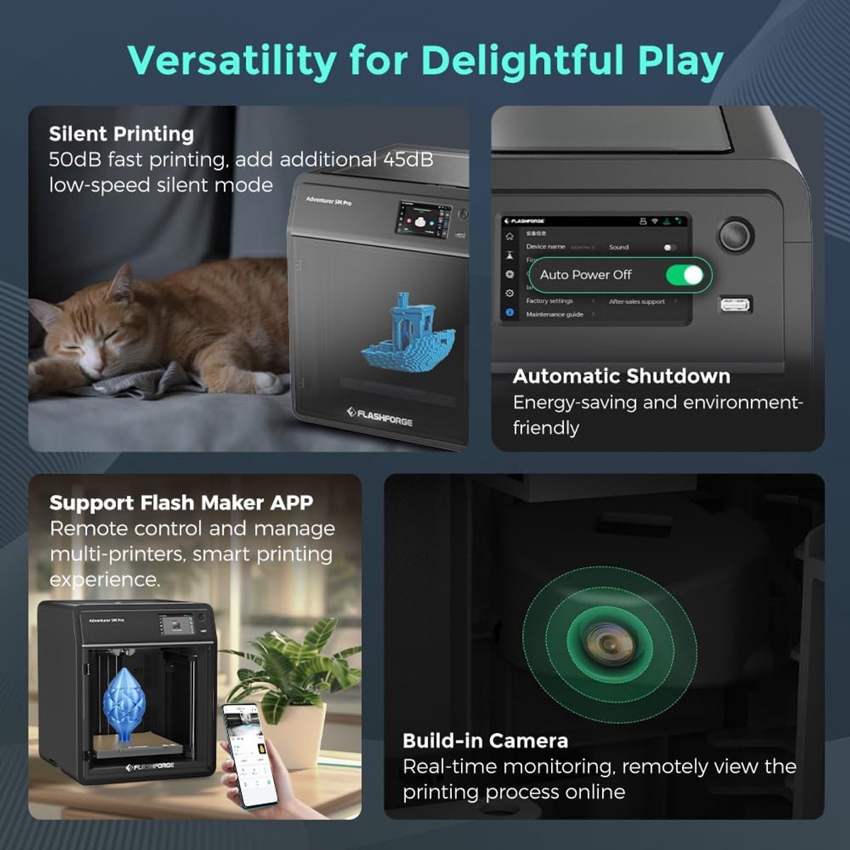 5M Pro 3D-printer voor Professioneel Gebruik in Europa test snel