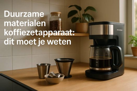 Duurzame materialen koffiezetapparaat: dit moet je weten