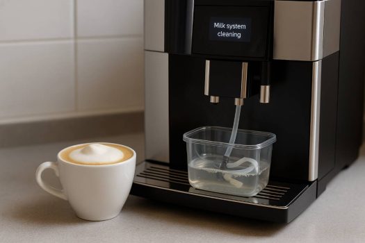 Melksysteem reinigen koffiemachine: veilig schoon in 5 stappen