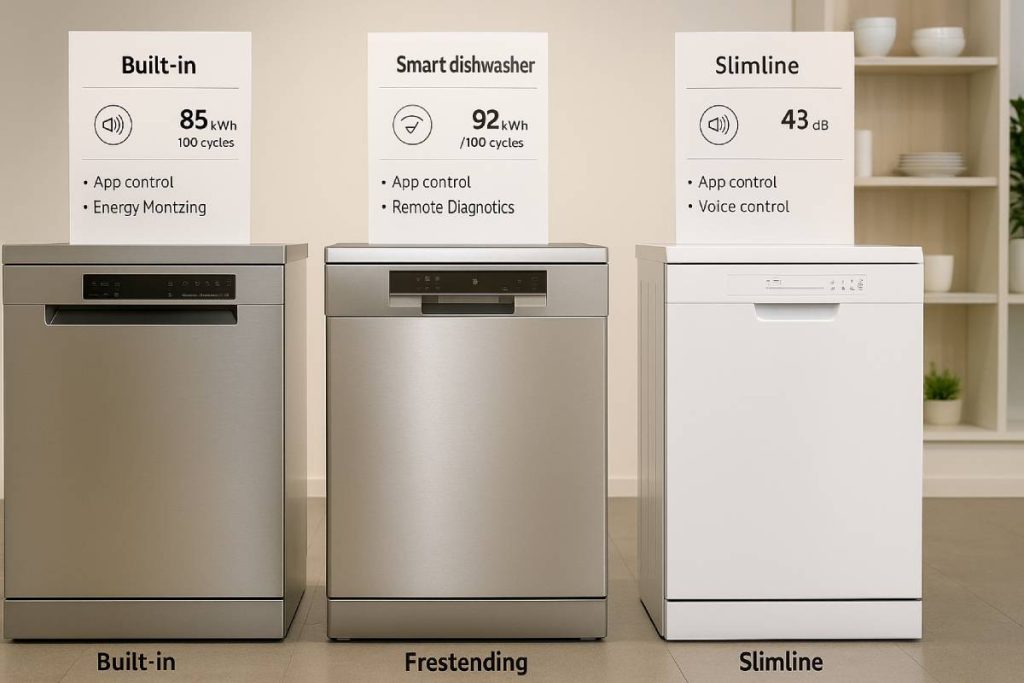 Slimme afwasmachine vergelijking: de modellen op mijn shortlist