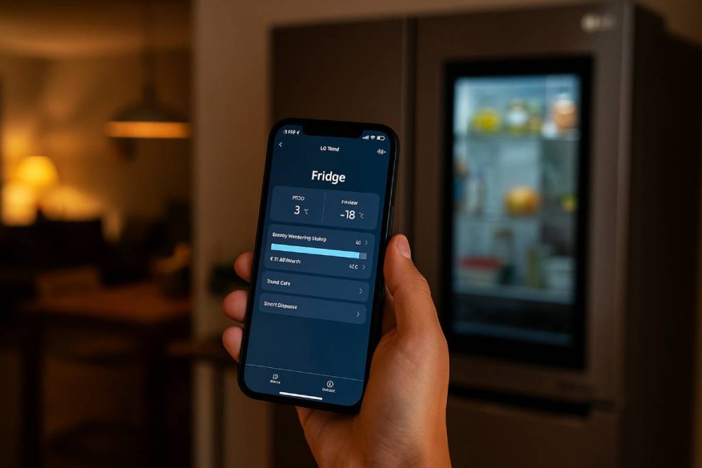 Slimme functies en ThinQ-app in het dagelijks gebruik