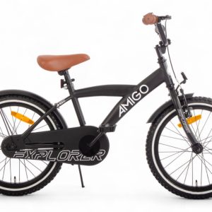 AMIGO Explorer Jongensfiets 18 Inch review met terugtraprem
