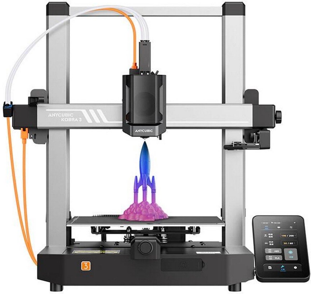 AnyCubic - KB30BK0A-O - 3D printer review: strakke FDM-prints