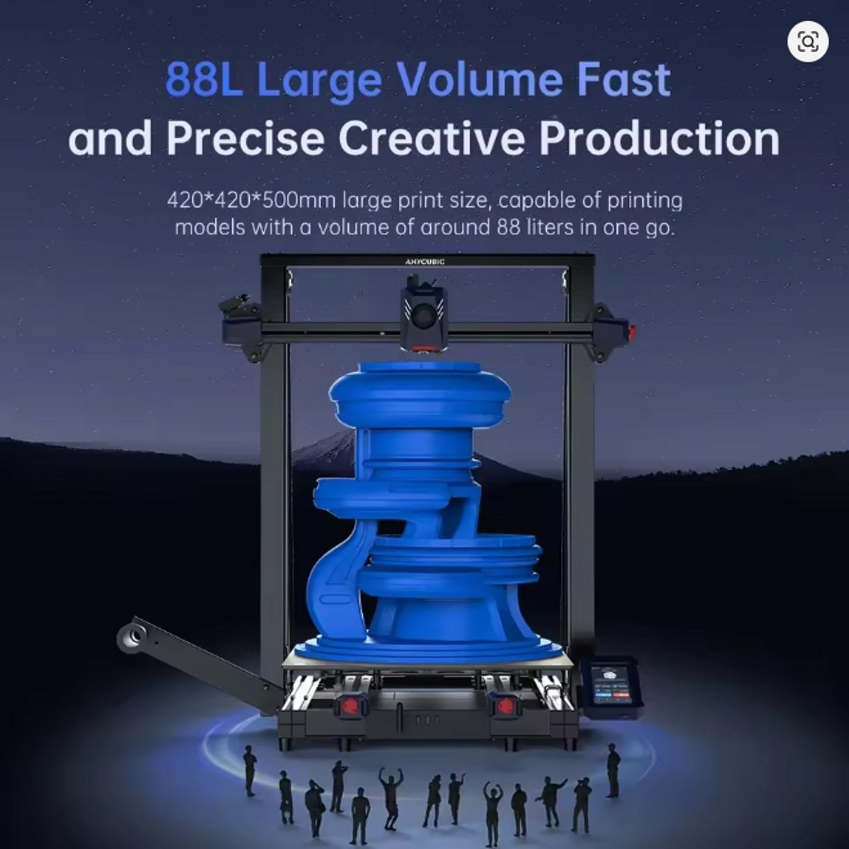 Anycubic Kobra 2 Max review: 500 mm/s en groot bouwvolume